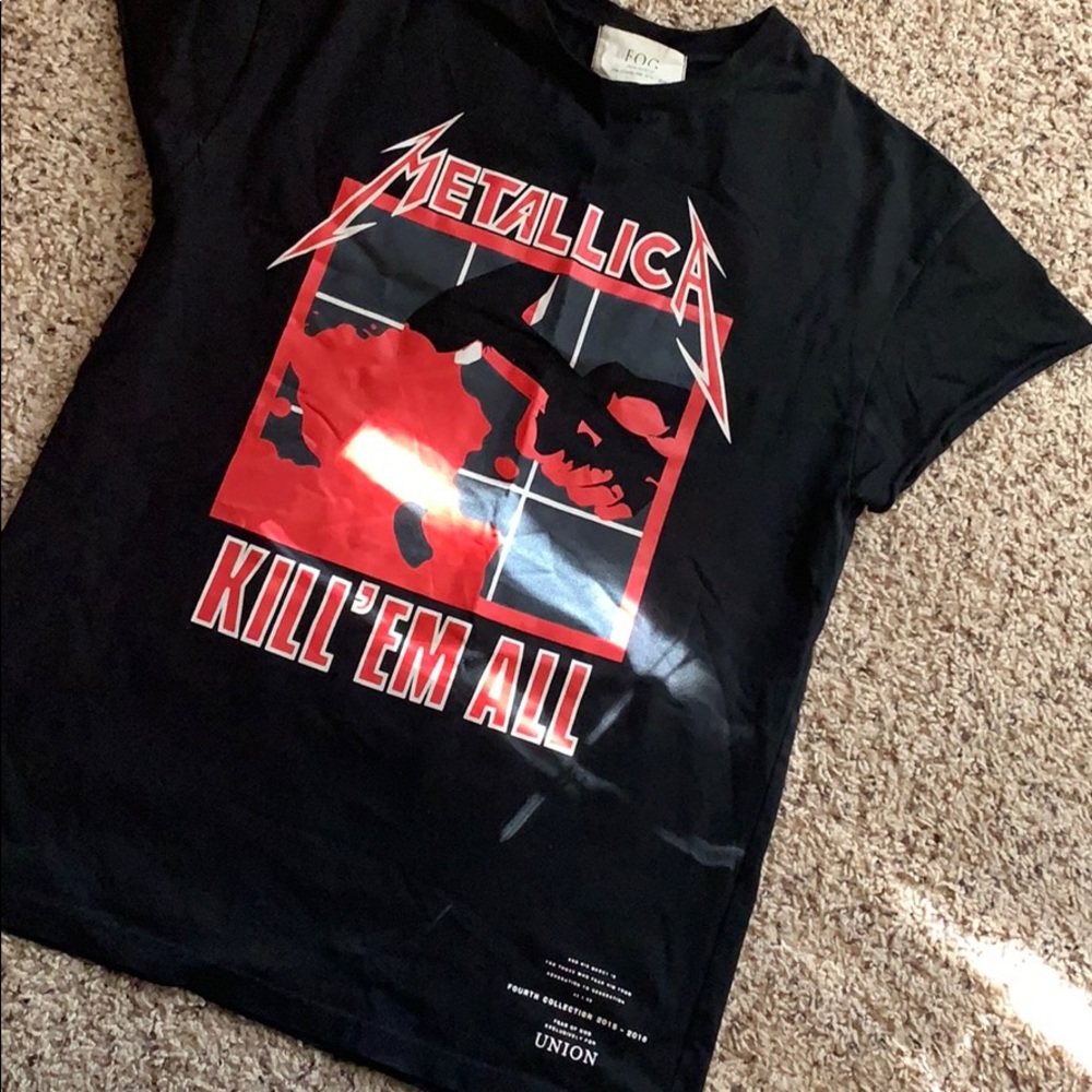 FEAR OF GOD X METALLICA TEE